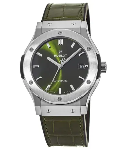 Hublot Classic Fusion Model 542.NX.8970.LR Men's Watch Green Dial (green, arb10909)