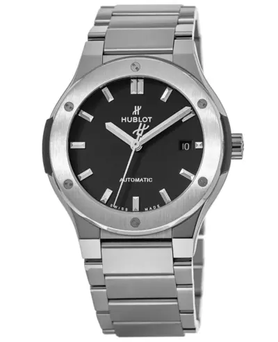 Hublot Classic Fusion Automatic Black Dial Steel Men's Watch Model 548.NX.1170.NX (black, arb10926)