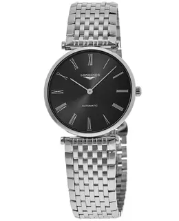 Longines La Grande Classique L4.908 Black Dial Stainless Steel Unisex Watch