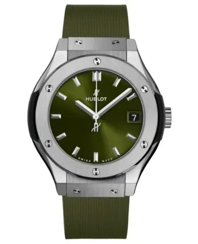 Hublot Classic Fusion 581.NX.8970.RX Watch Women's (green, arb10997)