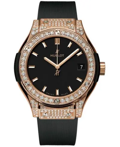 Hublot Classic Fusion Women's Watch, Model 581.OX.1181.RX.1704 (black, arb11000)