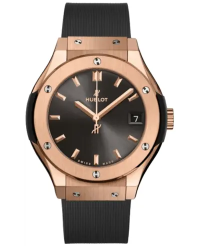 New Authentic Hublot Classic Fusion 33mm Racing Grey King - Model 581.OX.7081.RX (arb11003)