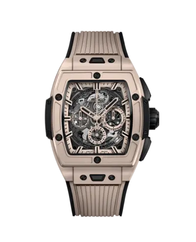 Hublot Spirit of Big Bang Chronograph Automatic Skeleton Dial Ceramic Limited Edition Men's Watch: 642.CZ.6110.RX (arb23546)