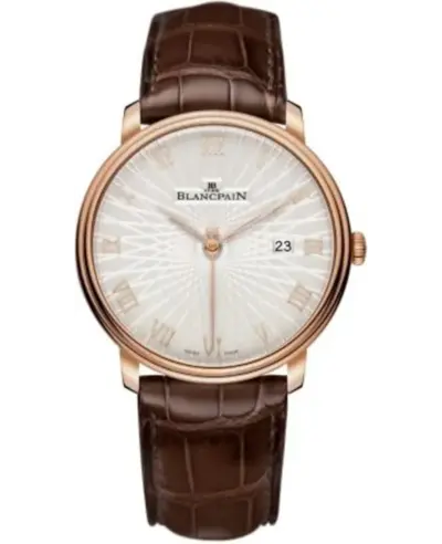 6651C364255A Blancpain Villeret Ultra Slim Automatic Men's Watch 6651C-3642-55A (arb11100)