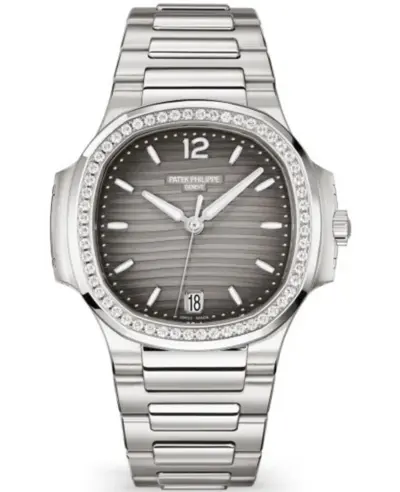 Patek Philippe Nautilus Grey Opaline Dial Steel Women's Watch Model 7118/1200A-011 (arb16018)
