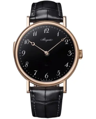 Breguet Classique 7637br/2n/9zu Manual Winding Rose Gold Black Dial Men's Watch (black, arb11148)