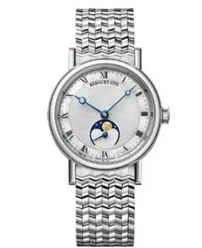 Breguet Classique Automatic Moonphase 30mm Women's Watch, Model 9087BB/52/BC0 (arb11205)