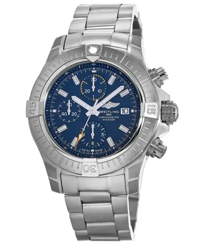 Brand New Authentic Breitling Avenger Chronograph 45 Automatic Blue Dial Men's Watch Model A13317101C1A1 (blue, arb11242)