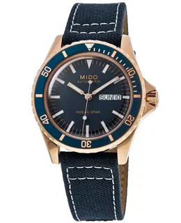 Mido Ocean Star Tribute Blue Dial Fabric Strap Men's Watch Model m026.830.38.041.00