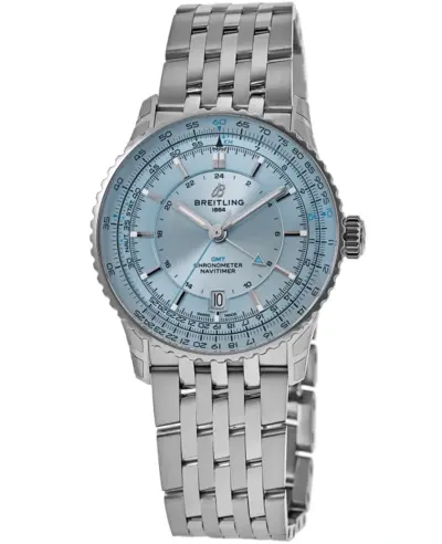 Breitling Navitimer Automatic 41 GMT Blue Dial Steel Men's Watch Model A32310171C1A1 (blue, arb11331)