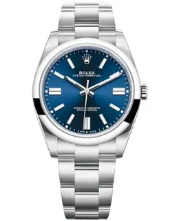 Rolex Oyster Perpetual 41 Blue Dial Steel Men's Watch Model M124300-0003