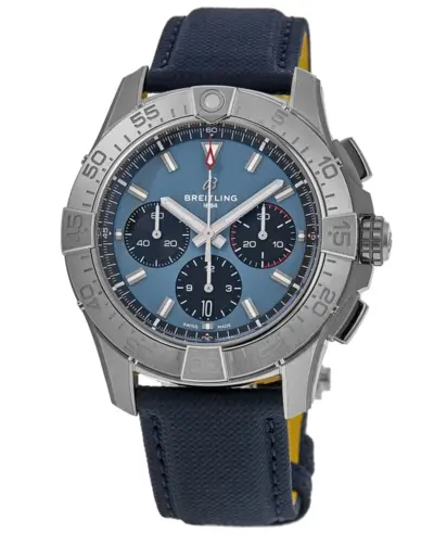 Model AB0147101C1X1 Blue Dial Chronograph Men's Watch Breitling (blue, arb11450)