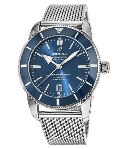Authentic Breitling Superocean Heritage AB2020161C1A1 Men's Watch, Blue Dial Ceramic Bezel (blue, arb11487)