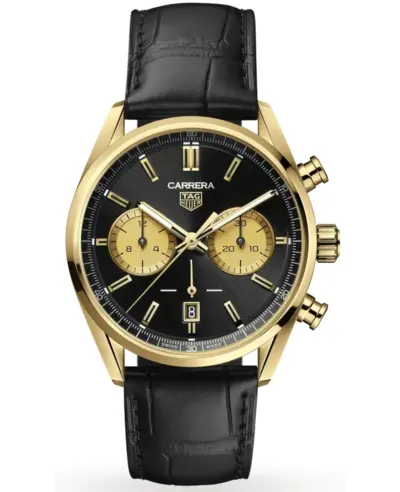 Brand New Authentic Tag Heuer Carrera Chronograph Automatic CBN2044.FC8313 (black, arb11571)