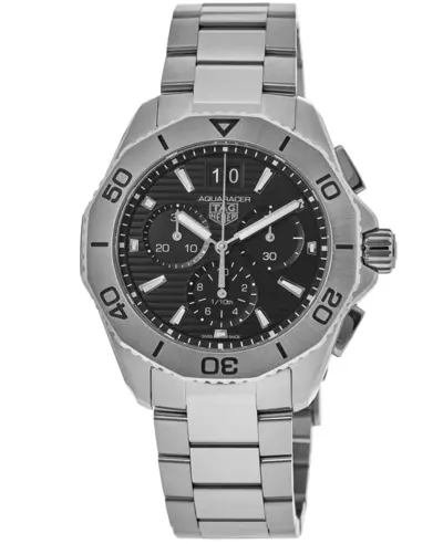 Tag Heuer Aquaracer Professional 200 Date Quartz Chronograph Men's Watch - Model CBP1110.BA0627 (black, arb11585)