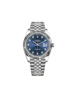 Rolex Datejust 41 Blue Diamond Dial Men's Watch Model M126334-0016
