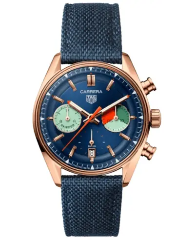 Tag Heuer Carrera Chronograph Skipper Automatic Blue Dial CBS2241.FN8023 (blue, arb11597)