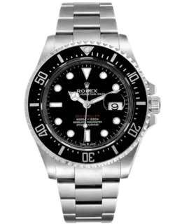 Rolex Sea-Dweller Black Dial Oystersteel Men's Watch Model M126600-0002
