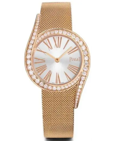 Brand New Authentic Piaget Limelight Gala 32mm Rose Gold Diamond Women's Watch Model G0A41213 (arb21160)