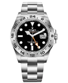 Authentic Rolex Explorer II Black Dial Men's Watch Model M226570-0002