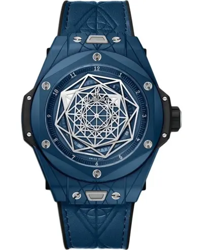Hublot Big Bang Sang Bleu Blue Dial Automatic Watch H415EX7179VRMXM19 H415.EX.7179.VR.MXM19 (blue, arb11771)