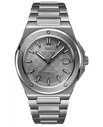 IWC Ingenieur Automatic 40 Rhod Dial Titanium Men's Watch Model IW328904 (arb11802)