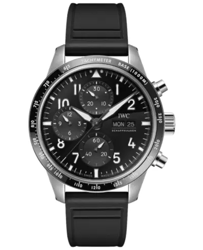 IWC Pilot's Chronograph Performance 41 AMG Automatic - Model IW388305 (black, arb11864)
