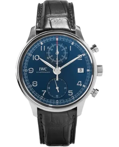 Men's Watch IWC Portugieser Chronograph Classic Limited Edition IW390406 (blue, arb11873)