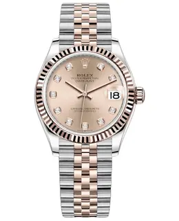 Rolex Datejust 31 Rose Diamond Dial Women's Watch m278271-0024