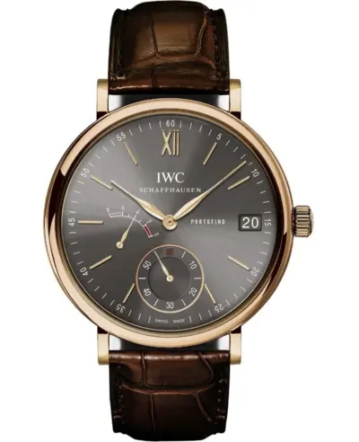 IWC Portofino Hand Wound Eight Days Men's Luxury Watch Model IW5102-04 IW510104 (arb11931)