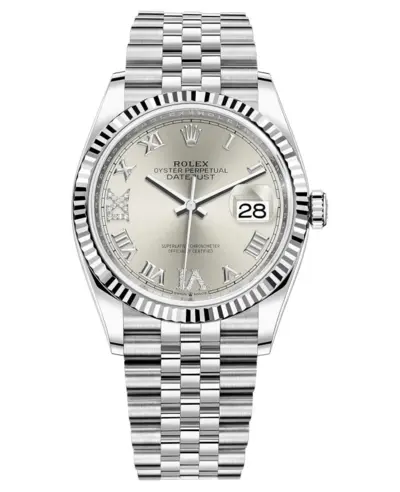 Rolex Datejust m126234-0029 Women's Luxury Watch Diamond Pave Roman Dial (arb12073)