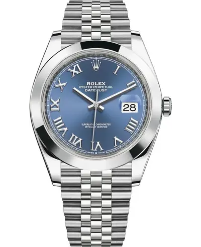 Rolex Datejust Men's Watch Model M126300-0018 Blue Dial Jubilee (blue, arb12122)