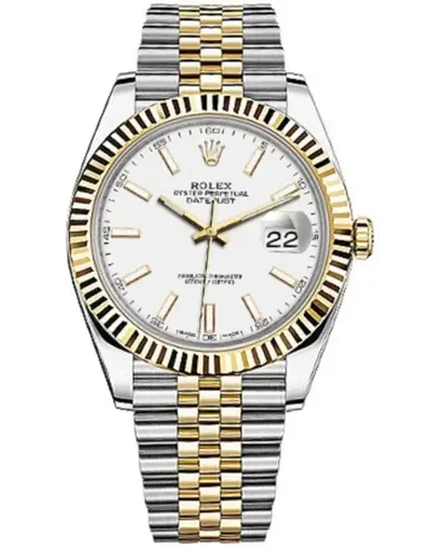 Rolex Datejust 41 White Dial Men's Watch Model M126333-0016 (white, arb12152)