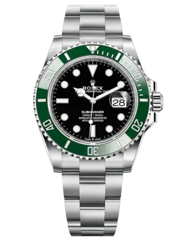 Rolex Submariner Black Dial Stainless Steel Mens Watch m126610lv-0002 (black, arb12208)