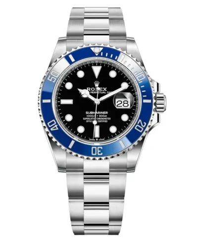 Rolex Submariner Date Ref M126619LB-0003 Black Dial White Gold Men's Watch (black, arb12213)