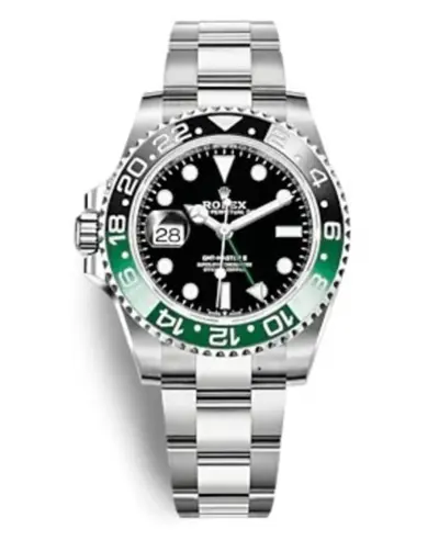 Rolex GMT-Master II Sprite Lefty Oyster Bracelet Watch Model M126720VTNR-0001 (black, arb12231)