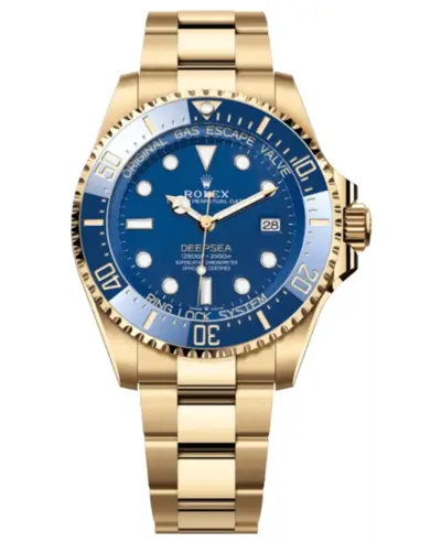 Rolex Sea-Dweller DEEPSEA Automatic Blue Dial 18K Yellow Gold Men's Watch Model M136668LB-0001 (blue, arb12274)