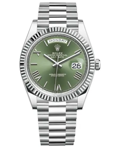 Rolex Day-Date 40 M228236-0008 Olive Green Dial Men's Watch (green, arb12294)