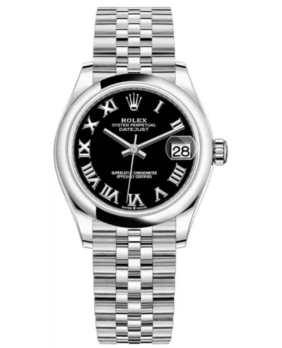 Rolex Datejust m278240-0002 Women's Watch Black Roman Dial (black, arb12328)