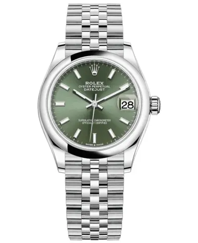 Rolex Datejust 31 Stainless Steel Mint Green Dial Women's Watch Model M278240-0012 (green, arb12336)