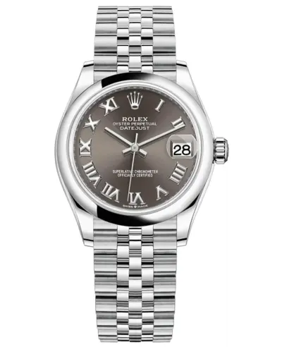 m278240-0016 Rolex Datejust 31mm Women's Watch Dark Grey Dial Roman (arb12340)