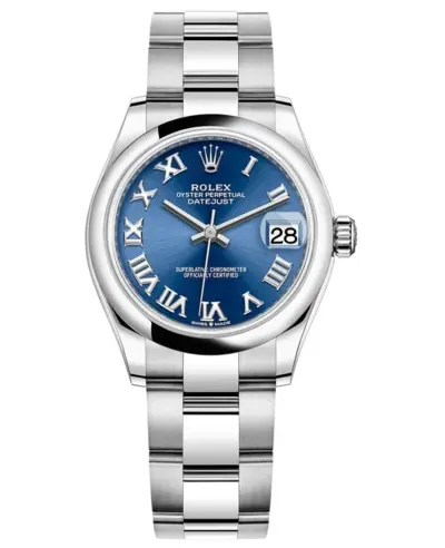 Rolex Datejust 31 M278240-0017 Blue Roman Dial Women's Watch (blue, arb12341)