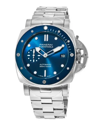 Model PAM01068: Panerai Submersible Blu Notte Automatic Blue Dial Steel Men's Watch (blue, arb12525)