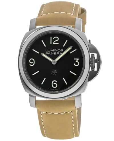 PAM01086 Panerai Luminor Base Logo Black Dial Men's Watch 44mm (black, arb12528)