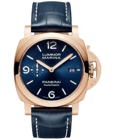 Panerai Luminor Marina Brand New Authentic Men's Watch Model PAM01112 (blue, arb12533)