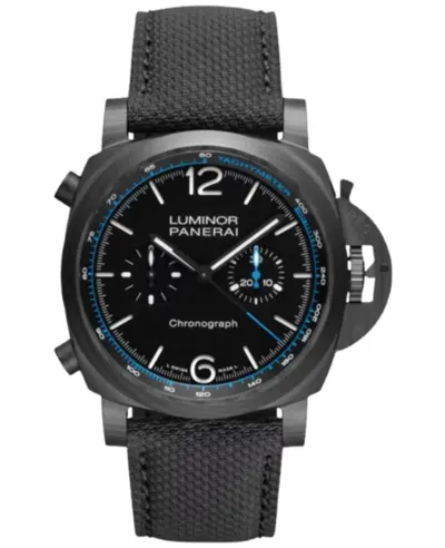 PAM01219 Panerai Luminor Carbotech Chrono Automatic Black Dial Mens Watch (black, arb12538)