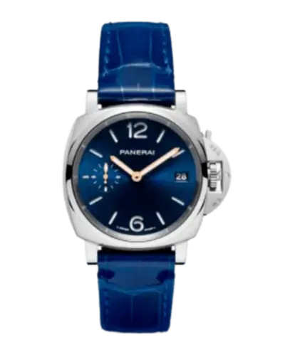 Panerai Luminor Due 38mm Automatic Blue Dial Men's Watch PAM01273 (blue, arb12548)