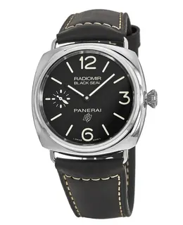 Panerai Radiomir Black Seal Logo Hand Wind Men's Watch pam00754
