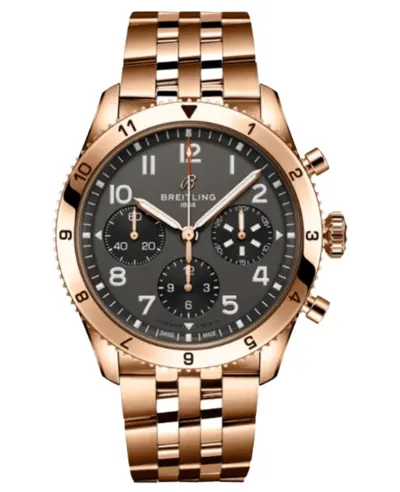 Breitling Classic Avi Chronograph 42 P-51 Mustang Automatic Grey Dial - R233801A1B1R1 (arb12667)