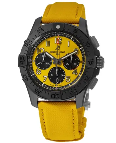 Breitling Avenger B01 Chronograph 44 Night Mission Automatic Yellow Dial - SB0147101I1X1 (yellow, arb12703)